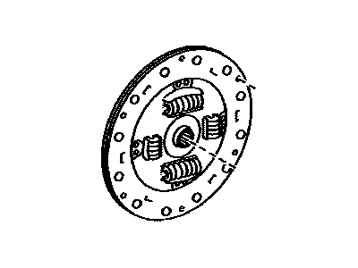 Toyota 31270-30010 DAMPER Assembly, TRANSMI