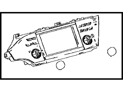 Toyota 86804-07120 Cover Sub-Assembly, NAVI