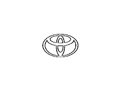Toyota 75403-07010 Symbol Emblem