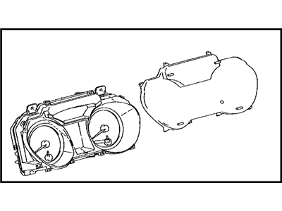 Toyota 83800-07511 Meter Assembly Combination