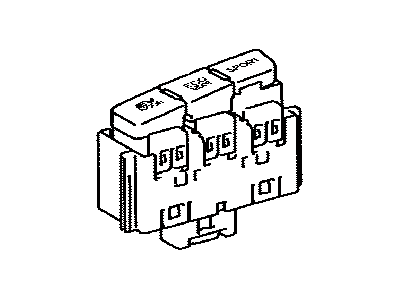 Toyota 84970-07020 Switch Assembly, Combination