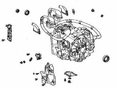 Toyota 30900-33051 TRANSAXLE Assembly, HYBR