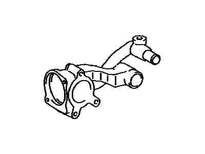 Toyota 16323-0P030 Housing, Water Inlet