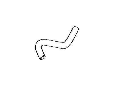 Genuine Toyota 16267-0P040 Water By-pass Hose 