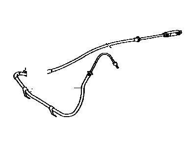 2018 Toyota Avalon Parking Brake Cable - 46410-06140