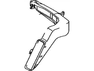 Toyota G92D1-07011 Duct, Hv Battery Int