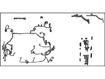 Toyota 82111-07771 Wire, Engine Room Main