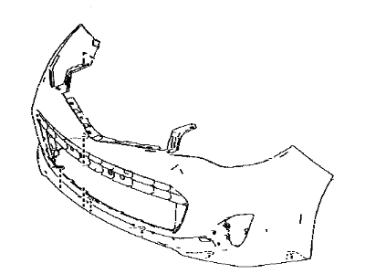 2014 Toyota Avalon Bumper - 52119-07911