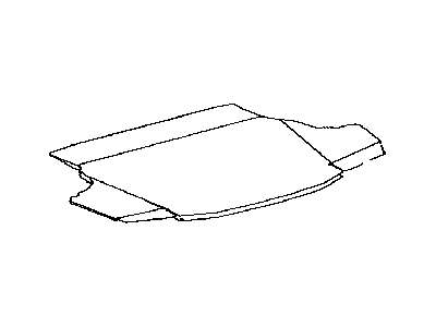 Toyota 64711-07020-C0 Mat, Luggage COMPART
