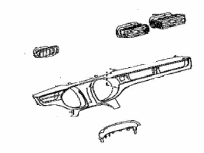 Toyota 55410-07010-C1 Panel Assembly, Instrument