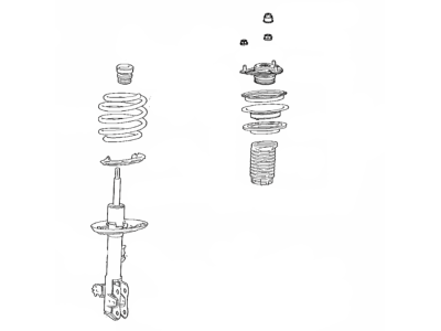 2019 Toyota RAV4 Shock Absorber - 48520-80635