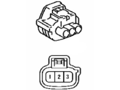 Toyota 90980-10981 Housing, Connector F