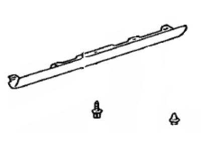 Toyota 75850-19175 Moulding Assy, Body Rocker Panel, RH