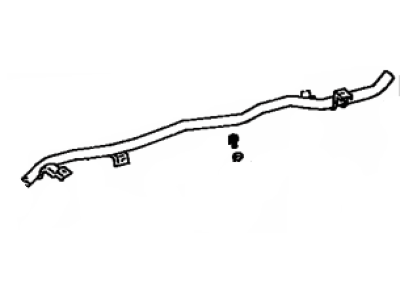 Toyota 16559-74010 Pipe, Radiator