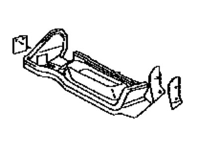 Toyota 55081-42010 Housing Sub-Assy, Cowl Ventilator