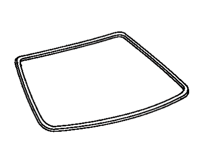 Toyota 75571-AA030 Moulding, Back Window, Outside Upper