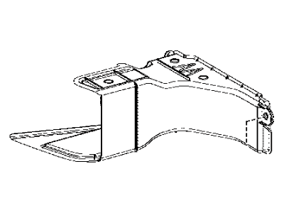 Toyota 32917-0E010 Duct, Transmission Oil Cooler Air