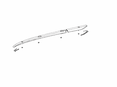 Toyota 63470-0E160 Rack Assembly, Roof, LH