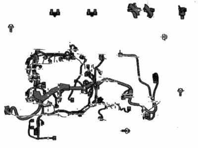 Toyota 82121-0E221 Wire, Engine