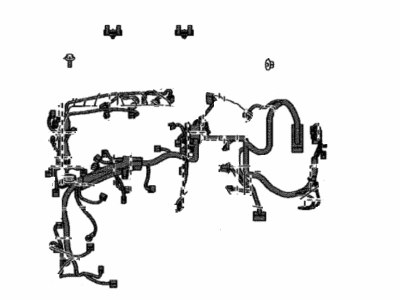 Toyota 82121-0E200 Wire, Engine