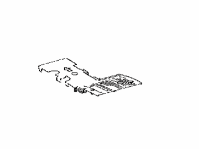 Toyota 65342-0E020 Board, Floor, NO.2