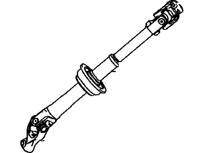 Toyota 45220-0E070 Shaft Assembly, Steering