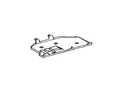 Toyota Highlander Dash Panel Vent Portion Covers - 55607-0E070