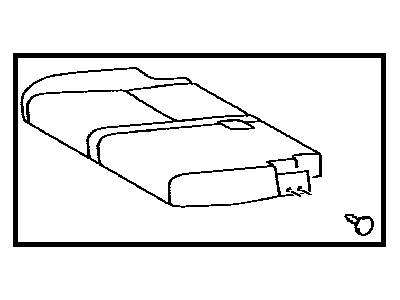 Toyota 79021-0E242-B0 Cover Sub-Assembly, No.2