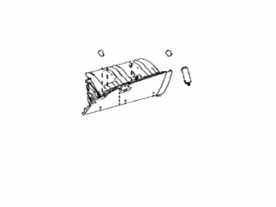 Toyota 55303-0E051-C0 Panel Sub-Assembly, Inst