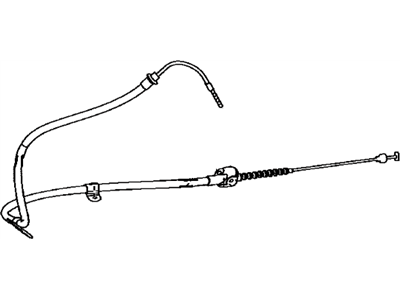 Genuine Toyota 46430-22110 Parking Brake Cable Assembly 