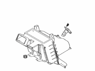 Toyota 17710-0P030 Cleaner Assembly, Air L