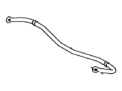 Toyota 48812-0E070 Bar, Stabilizer, Rear