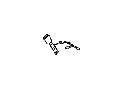 Toyota 73230-0E090-C0 Belt Assembly, Front Seat