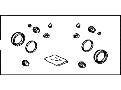 Toyota 04479-0E060 Cylinder Kit, Rear Dis