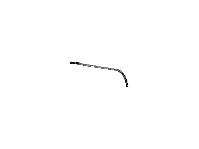 Toyota 72660-0E060 Cable Assembly, Rear NO.2