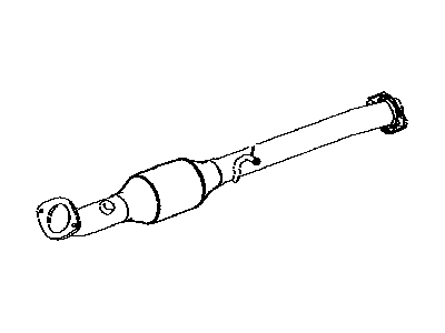 Toyota 17420-0P360 Center Exhaust Pipe Assembly