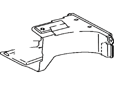 Toyota 32917-0E020 Duct, Transmission O