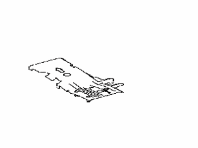 Toyota 65343-0E020 Board, Floor, NO.3