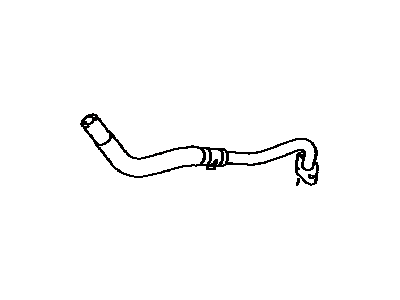 Toyota 16206-31090 Pipe Sub-Assembly, Water