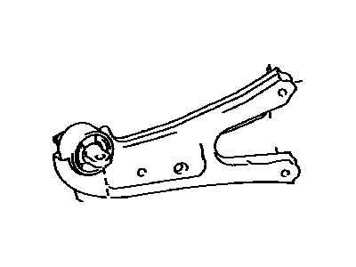 Toyota 48780-0E061 Arm Assembly, Trailing