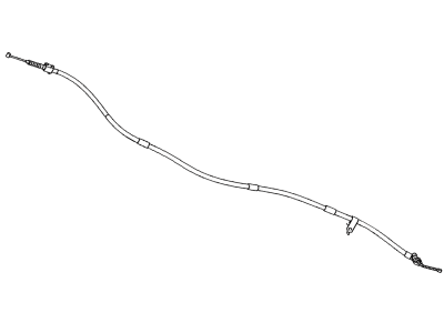 Toyota Highlander Parking Brake Cable - 46430-0E060