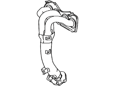 Toyota 17140-31390 Exhaust Manifold Assembly