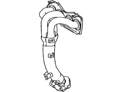 2014 Toyota Highlander Exhaust Manifold - 17141-0V180