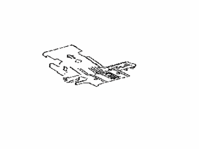 Toyota 65341-0E020 Board, Floor, NO.1