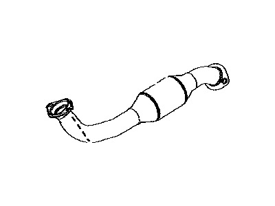 Toyota 17410-0P602 Exhaust Pipe Assembly