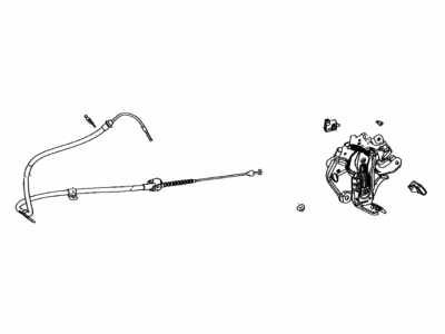 Toyota 46200-0E050 Pedal Assembly, Parking