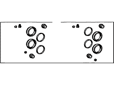 Toyota 04478-0E050 Cylinder Kit, Front Dis