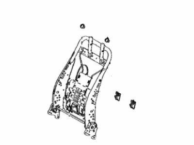 Toyota 71640-0E030 Spring Assembly, Front Seat