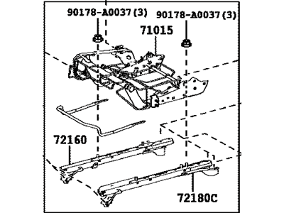 Toyota 79101-0E030 Frame Sub-Assembly, NO.1