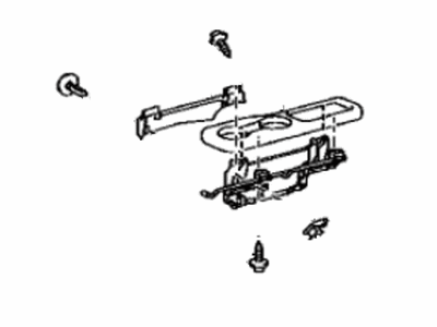 Toyota 78060-0E010-A1 Table Assembly, Front Seat